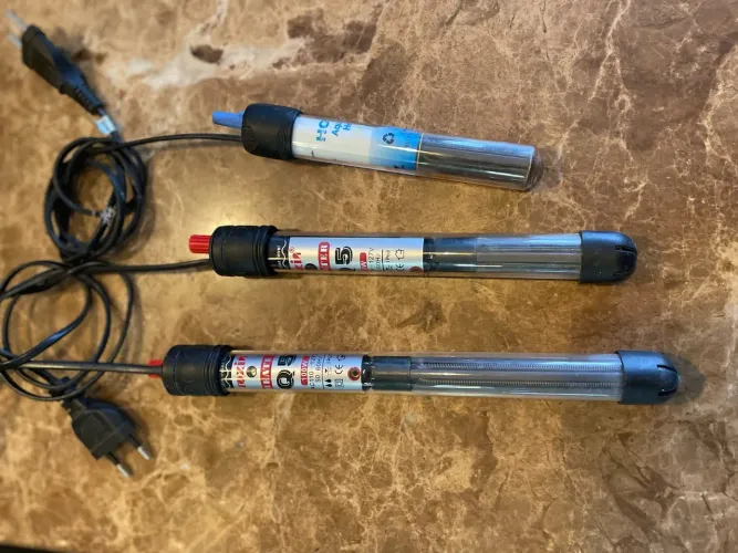 Kit com 3 Aquecedores para Aquário