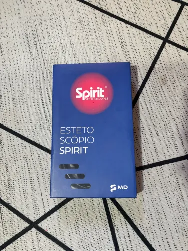 Estetoscópio Spirit MD Pro-Lite Adulto Black Edition