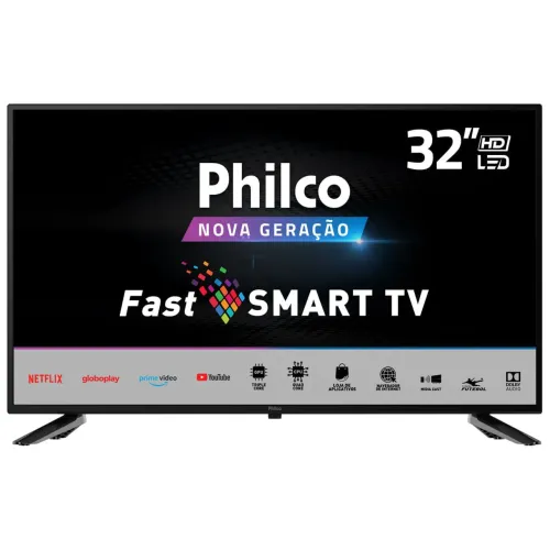 Smart TV Philco 32 Nova na caixa