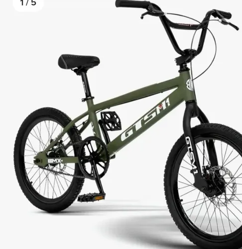 Bicicleta BMX GTS aro 20 freio a disco de alumínio 
