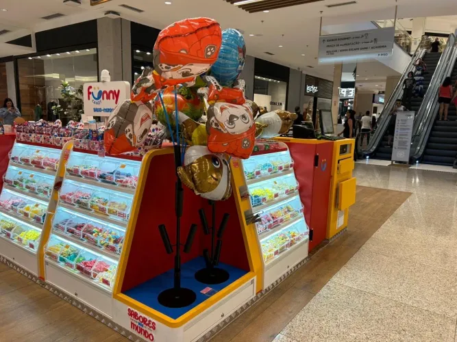 Vendo franquia de balas importados no Park Shopping 