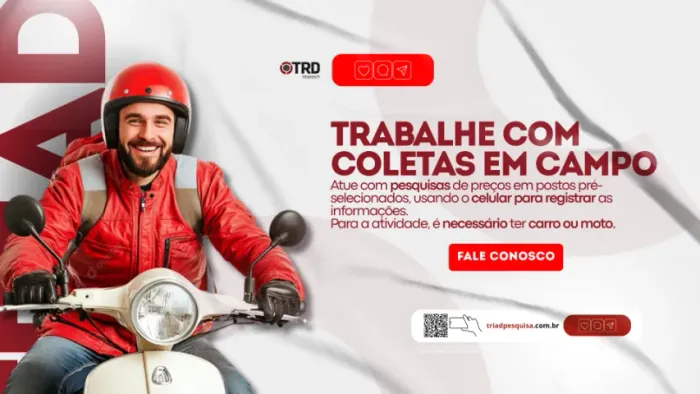 Coletor(a) de Dados em Campo - Setor de Combustíveis - PORTO NACIONAL - TO