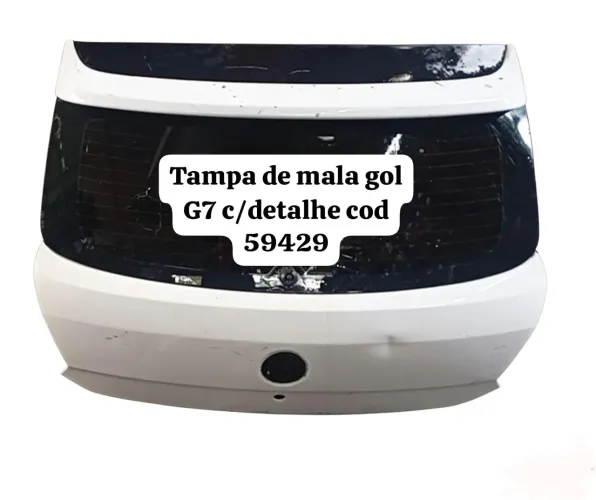 Tampa de mala gol G7 c/detalhe 