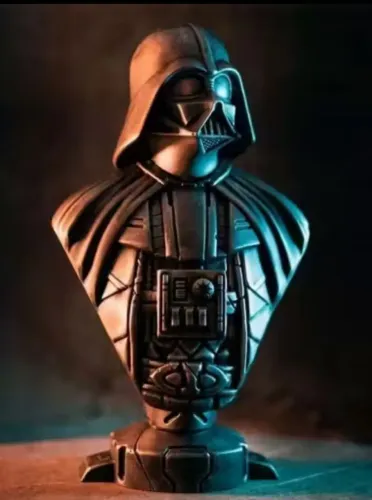 Darth Vader Busto Mini Figure Colecionável 3D