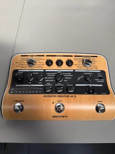 Pedaleira Zoom AC-3 Acoustic