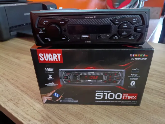 Som Automotivo Svart S100 Max Bluetooth - R$ 60