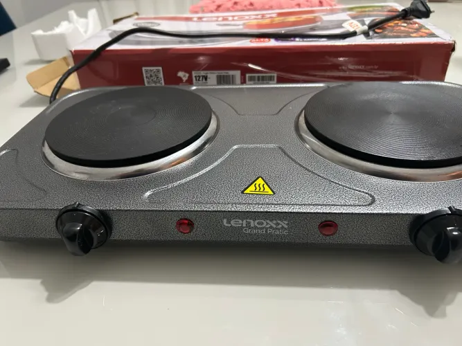 Fogão elétrico 2 bocas Novo!!