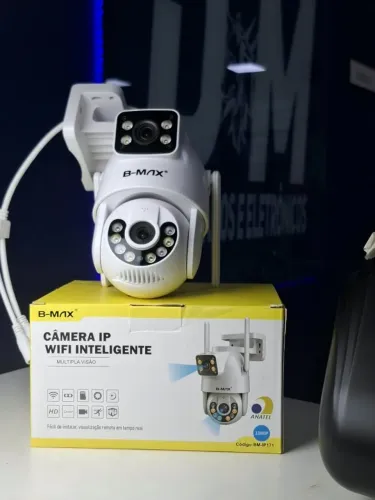 Câmera IP Wi-Fi B-MAX BM-IP171 Duas Lentes com Movimento - IP66