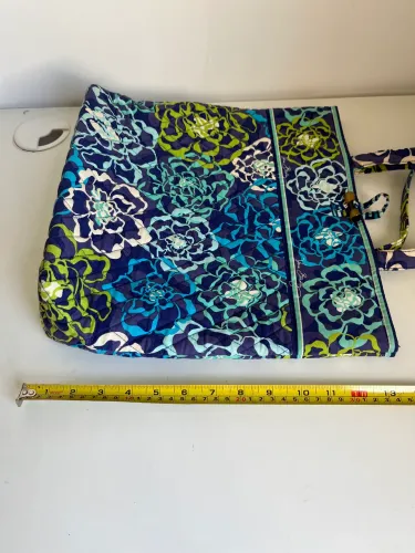 Bolsa tecido Vera Bradley estampada colorida importado 