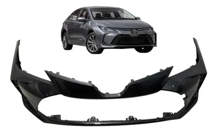 Parachoque Dianteiro Toyota Corolla 2020 A 2025 Original Cinza