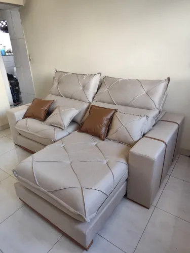 Promoção sofá retrátil várias medidas a pronta entrega 