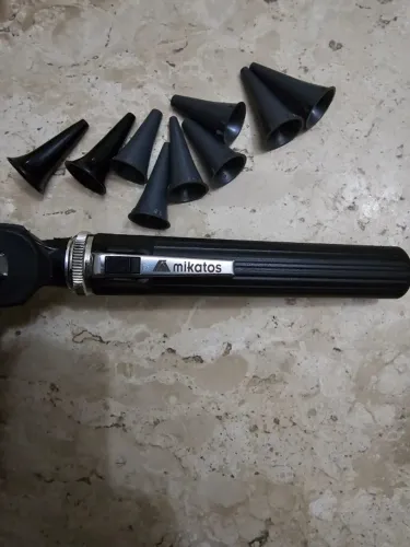 Otoscópio LED Mikatos Profissional Luz Branca