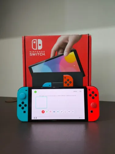 Switch Oled Seminovo (em até 12x)