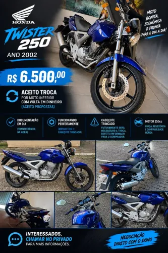Honda CBX 250 Twister 2002