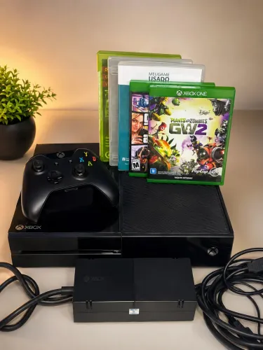 Xbox One + Jogos - Ótimo Estado