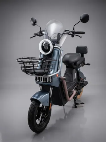 Scooter Elétrica Catavento CT-KJ 1000W Azul 0km, Lítio, Cesta, NFC e Bluetooth