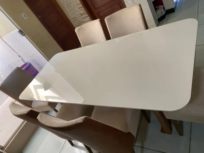 Jogo de mesa 6 cadeiras