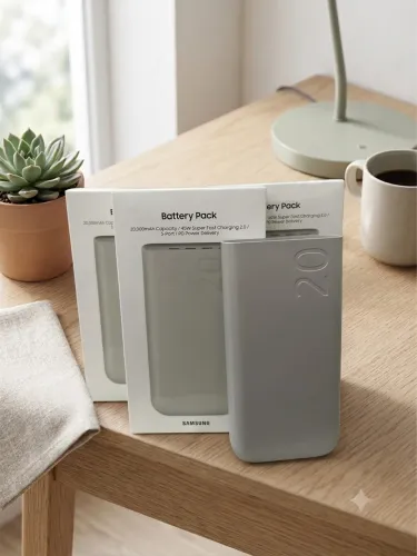 POWER BANK 20.000MAH 45W - CARREGAMENTO ULTRA RÁPIDO | 3 USB-C