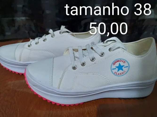 Tênis número 38