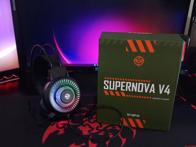 Headset gamer TGT supernova v4