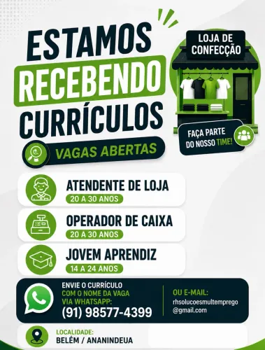 Vagas abertas