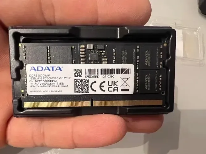 Memoria DDR5 16gb 5600mhz ADATA