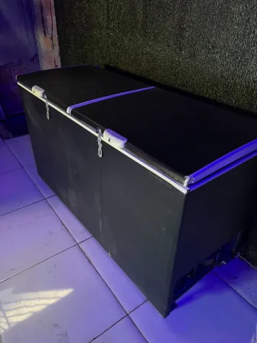 Freezer Horizontal 2 Portas 127V (Preto)