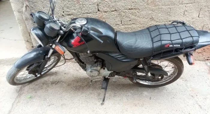 Moto fan125 2011 partida elétrica em dia