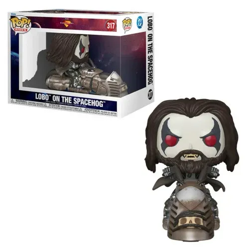 Funko Pop! Movies: Rides DC Comics Supergirl Lobo on Spacehog #317
