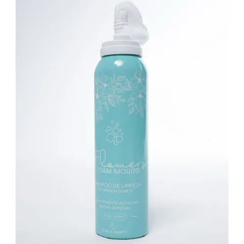 Shampoo de Limpeza de cílios Flowers Foam Mousse 150mL