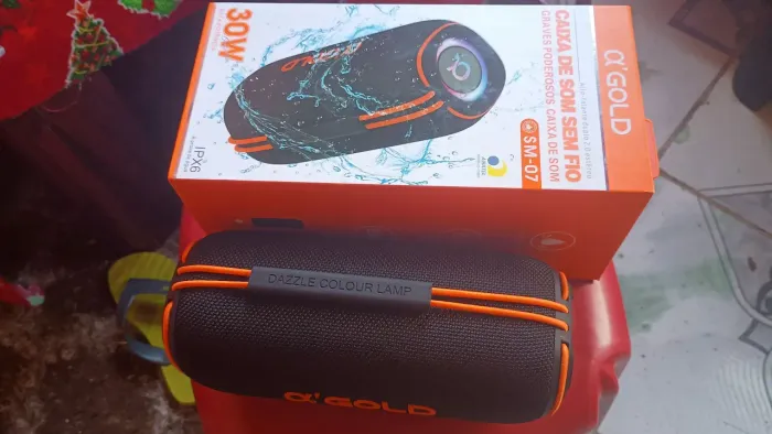 Caixa A Gold sem fio bluetooth 30W