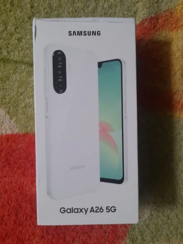 Samsung Galaxy A26 5G 256GB 8RAM +8(plus) Novo (Lacrado) e com nota fiscal