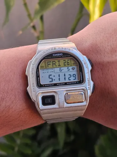 Casio BP-100 Vintage Blood Pressure Monitor Original Raro