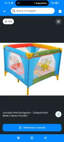 Vendo chiqueirinho impecável Burigotto