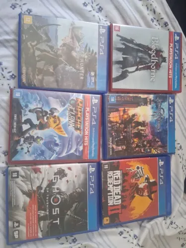 Jogos ps4 (preços na descrição)
