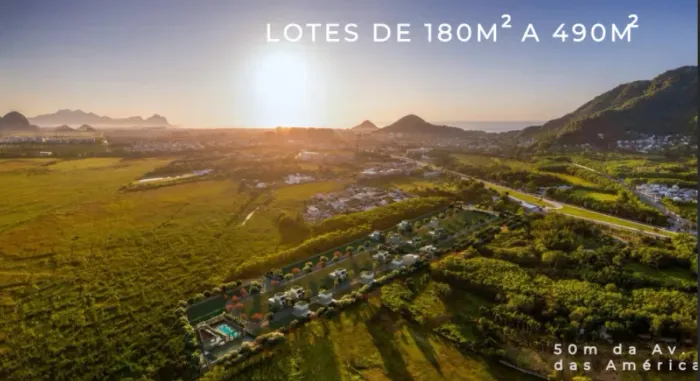 Lote Residencial de 180m² à venda no Terrah Américas Clube Recreio dos Bandeirantes | RJ