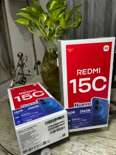 RedMi 15C - 16GB 256GB - Com NFC - Novo caixa lacrada - Parcelo em até 18x no cartão 