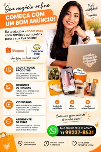 Sua loja online precisa de anúncios profissionais para vender mais ?