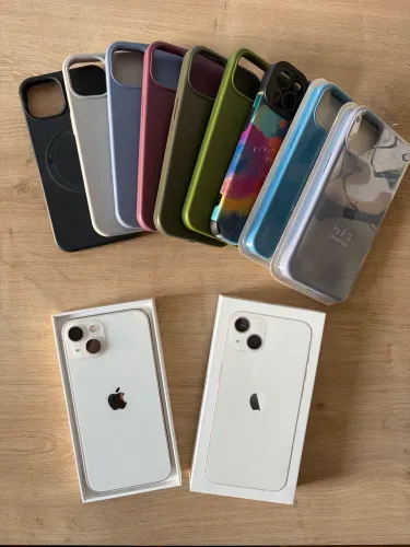 Iphone 13 - 128 GB Branco - Original com caixa completa e capinhas de brinde