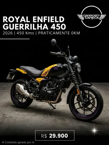Royal Enfield Guerrilha 450 ( 444kms) 0km