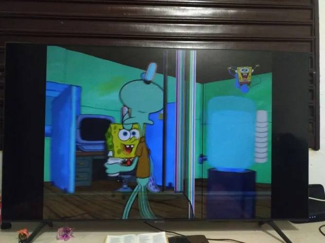 Tv com defeito
