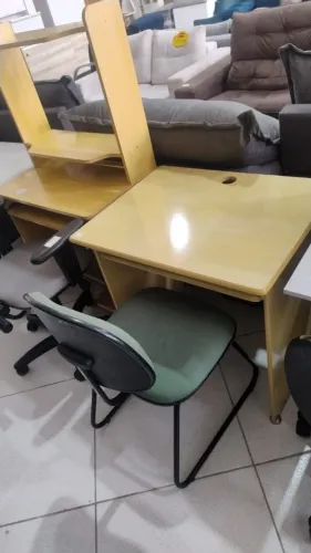 MESA DE COMPUTADOR COM CADEIRA