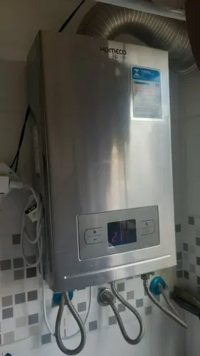 Aquecedor de Água a Gás GLP 20 Litros Inox (Ko20DI) - Komeco