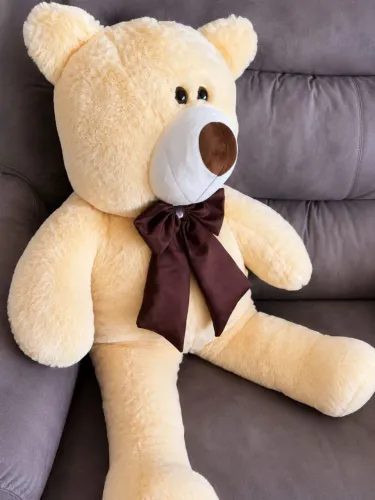 Urso Gigante De Pelúcia Grande Teddy 90cm Presente Decoração Antialérgico