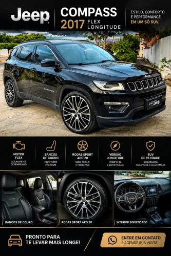 Jeep Compass Longitude 2.0 4X2 Flex 16V Aut. 2017