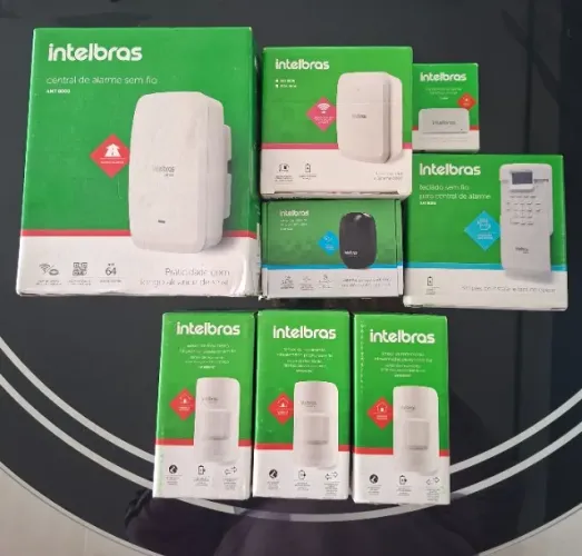 Kit Alarme AMT 8000 INTELBRAS (NUNCA USADO!)