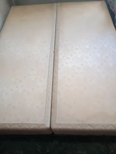 Cama box casal colchão Pocket Brasflex + Base Eurosono Usado (1,98 x 1,60)