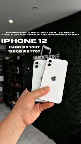 iPhone 12 - Loja Física - Nota fiscal