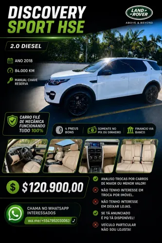 Land Rover Discovery Sport HSE 2.0 4X4 Diesel AUT 2018