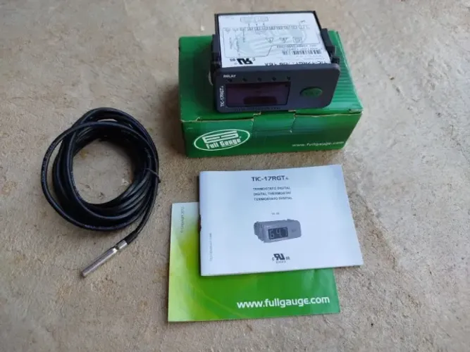 controlador temperatura full gauge tic 17 rgti bivolt para geladeira freezer cerveja